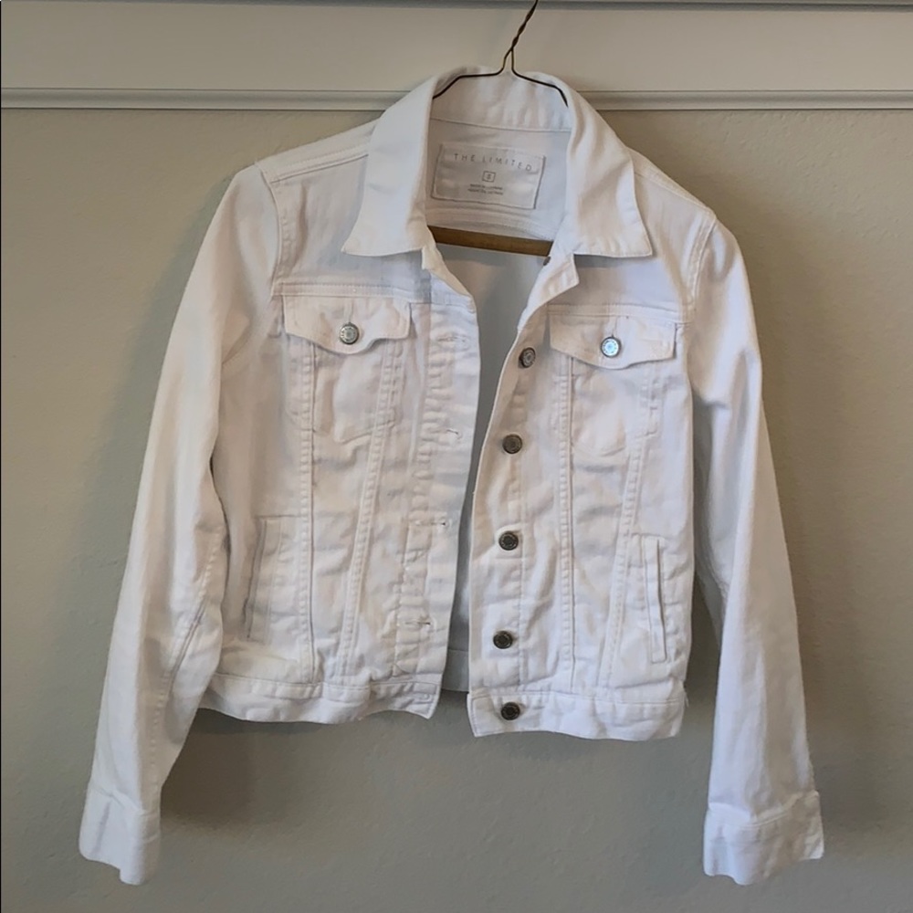 White Jean jacket